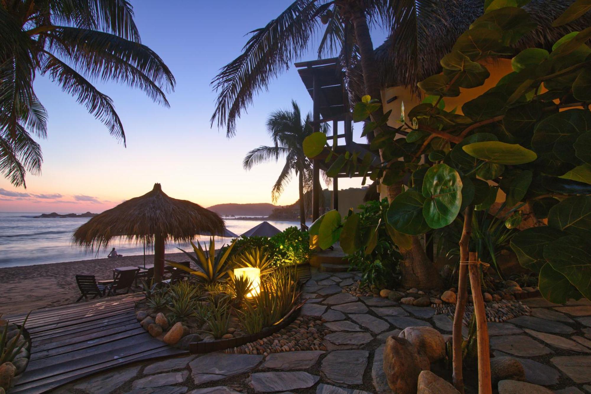 Cabanas Punta Placer San Agustinillo Ngoại thất bức ảnh