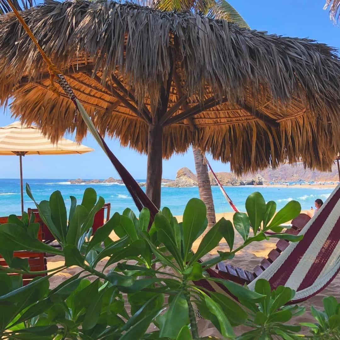 Cabanas Punta Placer San Agustinillo Ngoại thất bức ảnh