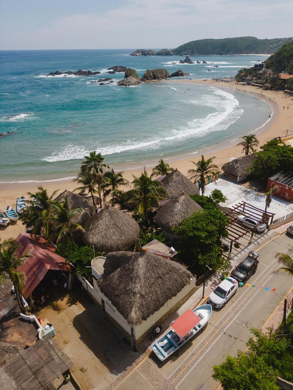 Cabanas Punta Placer San Agustinillo Ngoại thất bức ảnh