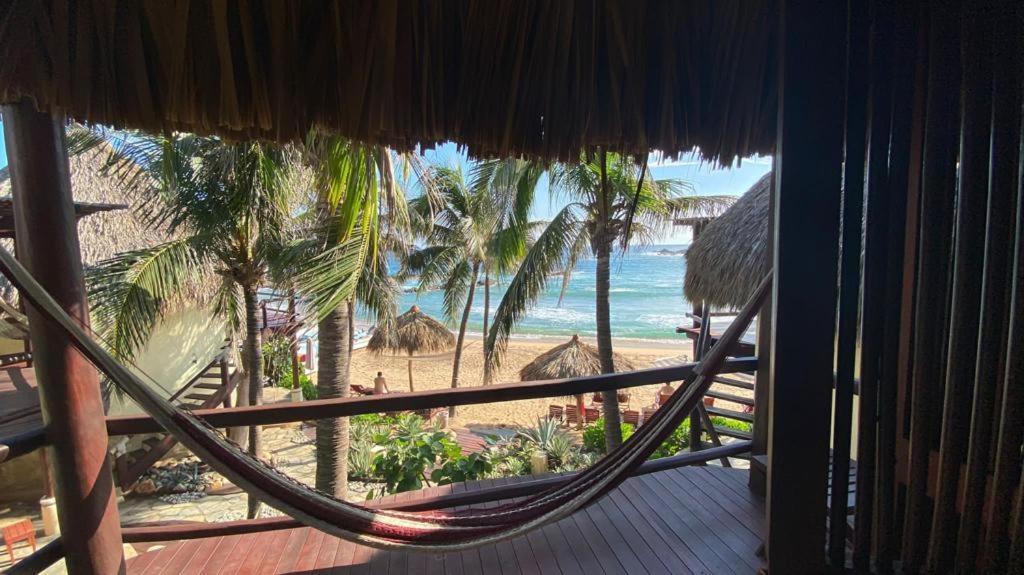 Cabanas Punta Placer San Agustinillo Ngoại thất bức ảnh
