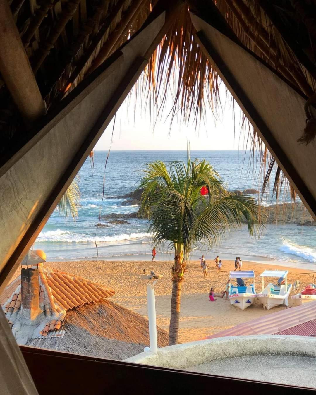 Cabanas Punta Placer San Agustinillo Ngoại thất bức ảnh