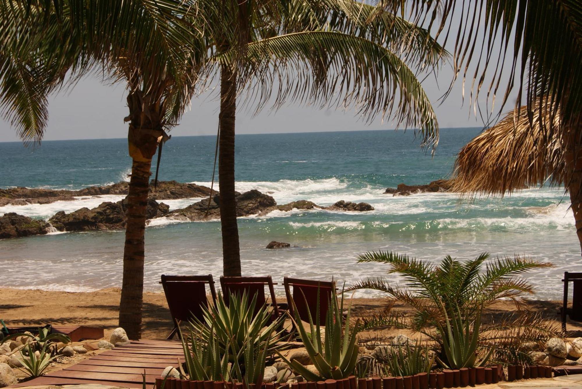 Cabanas Punta Placer San Agustinillo Ngoại thất bức ảnh